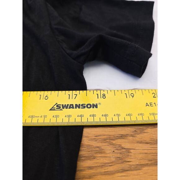 Artist Signed “We Won’t Stop Until We’re On Top” Tee Black M 100% Cotton NWOT - Picture 5 of 5